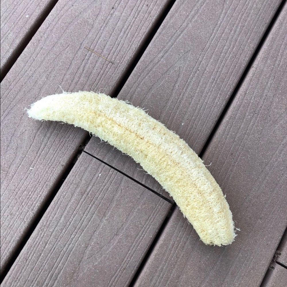 organically grown natural body loofah sponge 13"